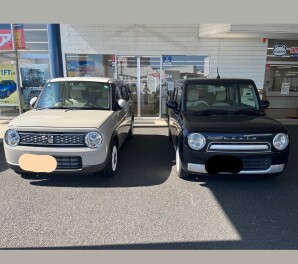 ラパンご納車させていただきました！